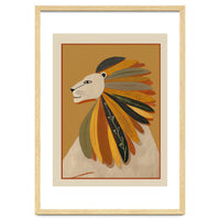 Leaf Mane Lion I