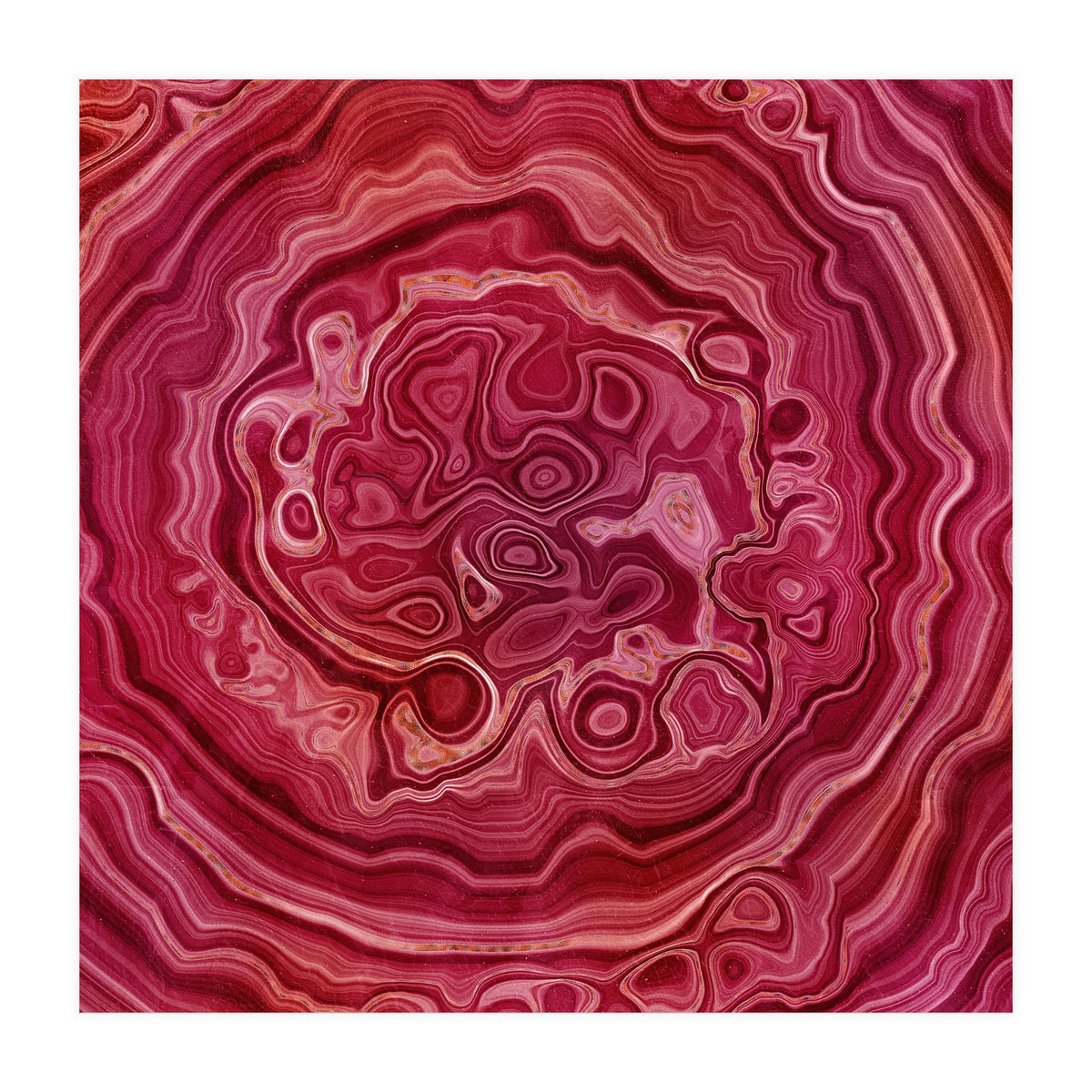 Red Agate Texture 07 (Print Only)