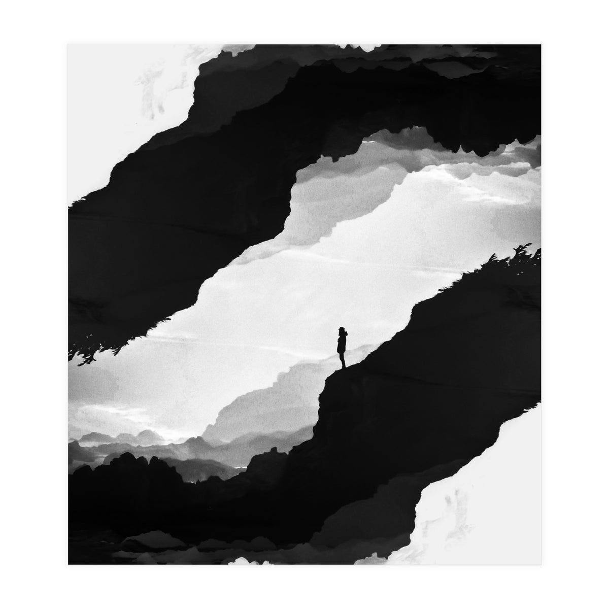 White Isolation (Print Only)