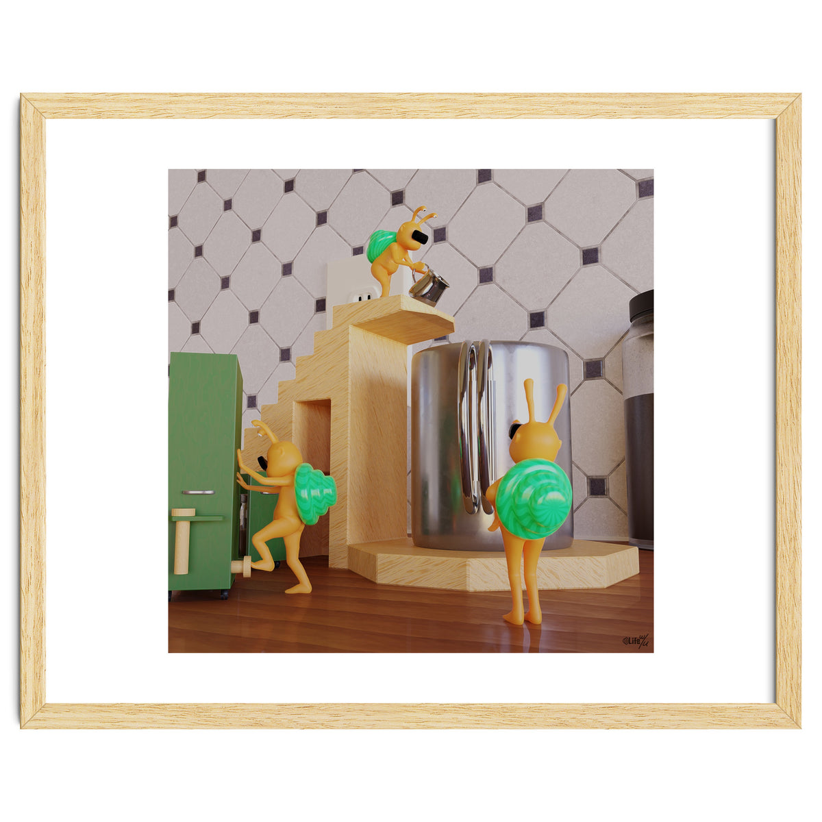 Coffee Support - angle #3 (Lwuba 040 Coffee Support 03)