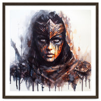 Armored Medieval Warrior Woman