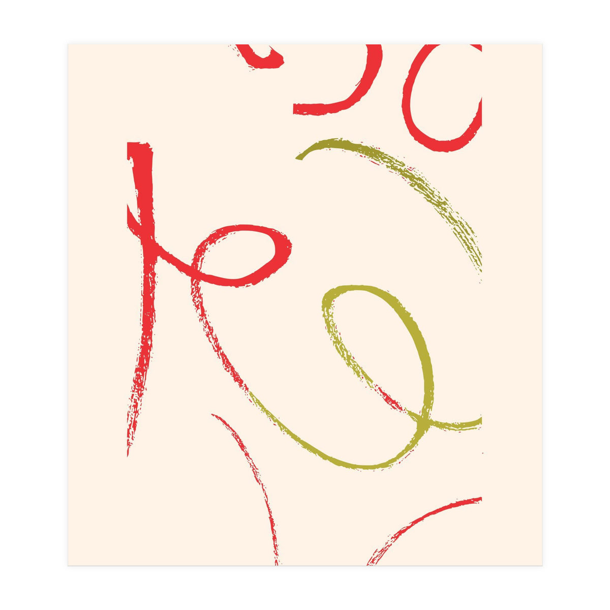 Abstract Winter (Print Only)