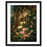 Le Benitier: Notre-Dame-des-Roses. 1850 Canvas, 127 x 90 cm. thumbnail