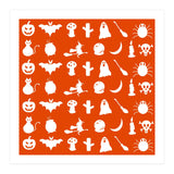 Halloween Icons Pattern (Print Only) thumbnail