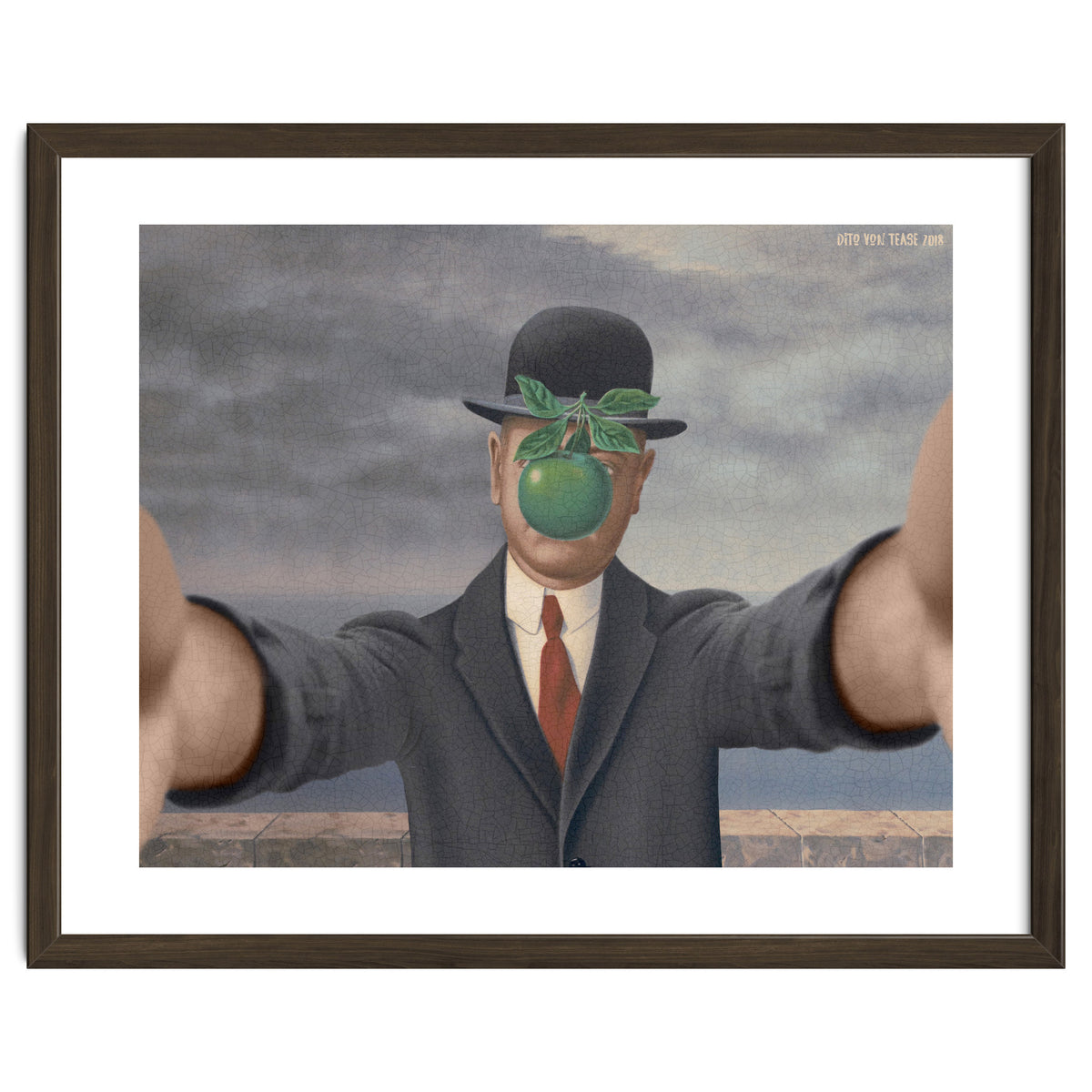 The Son Of Man - Magritte - Selfie