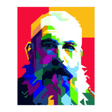 Claude Monet Artist Painting WPAP Trending Now (Print Only) thumbnail