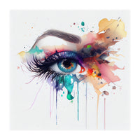 Watercolor Woman Eye #2 (Print Only)