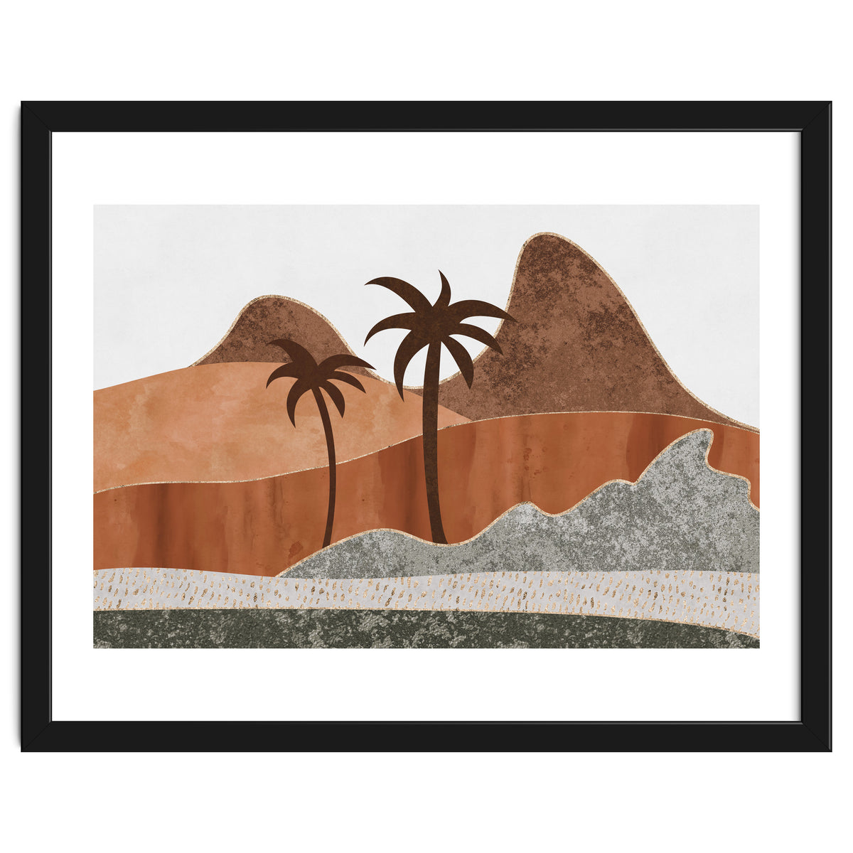 Abstract Landscape Desert Dream