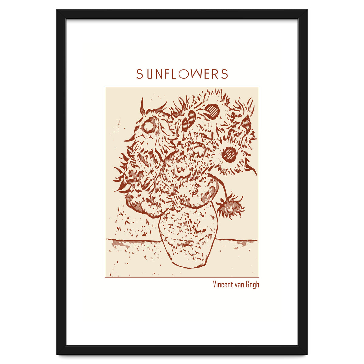 Sunflowers – Vincent Van Gogh