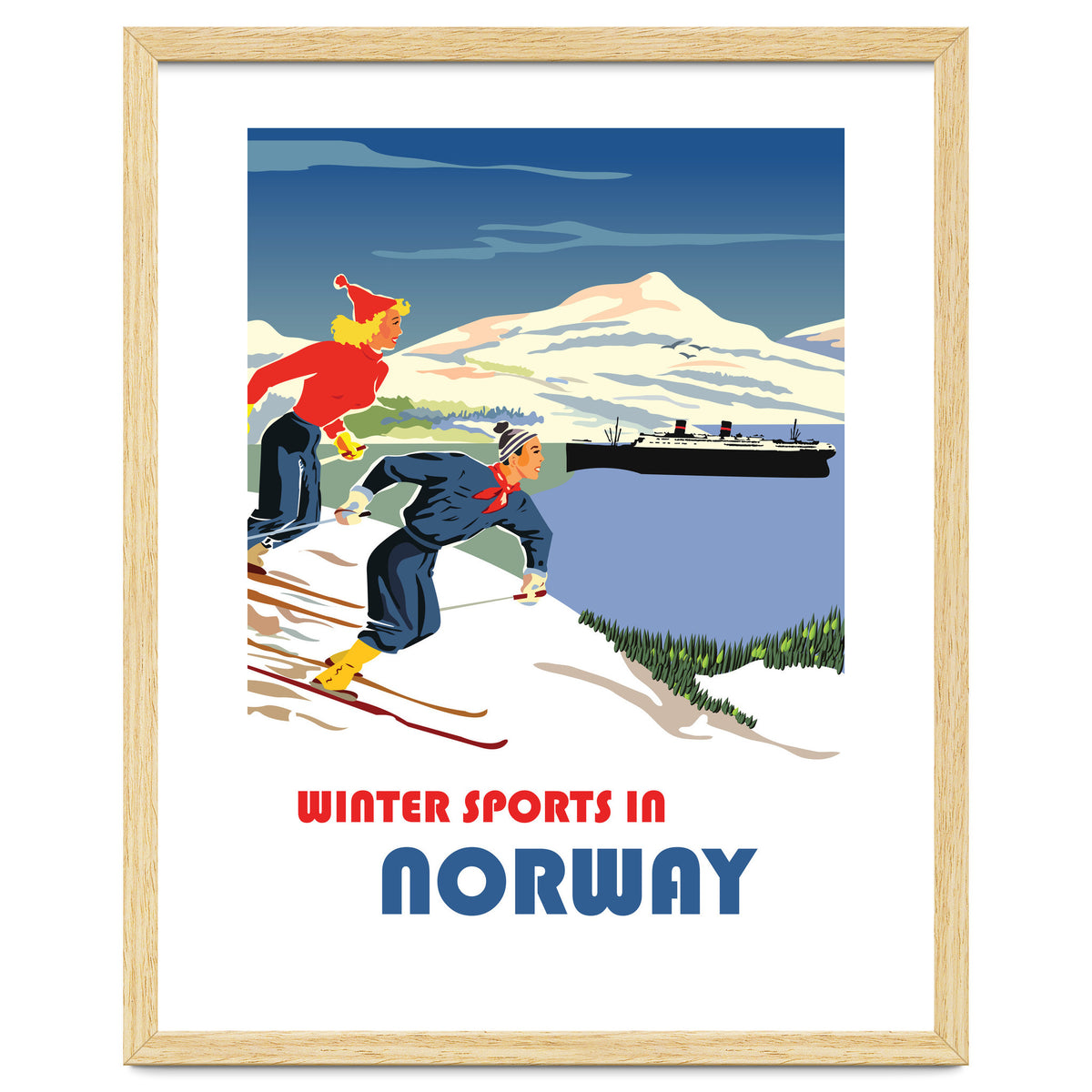 Winter Sports In Norway