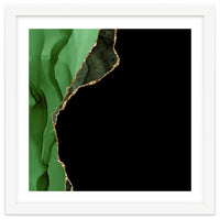 Green & Gold Agate Texture 09