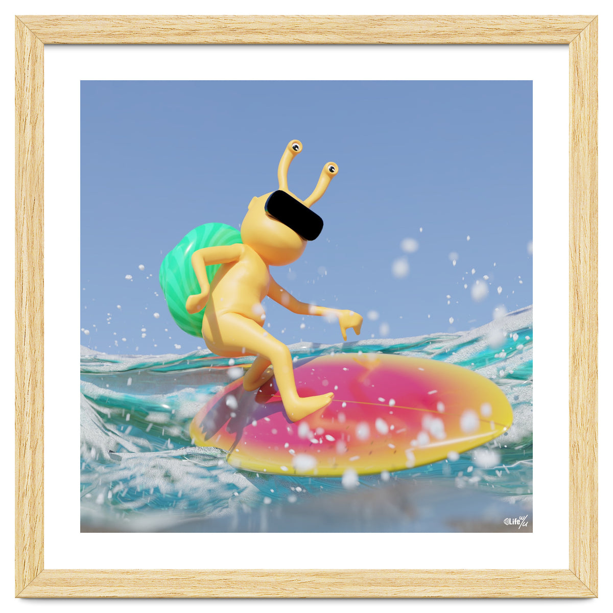 Surfing - angle #2 (Lwuba 043 Salt Proof Surfing 02)