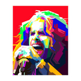 Steven Tyler Aerosmith Singer Classic Rock WPAP Style Illustration Trending Now (Print Only) thumbnail