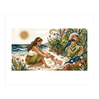 Playful Pigs Paradise (Print Only)