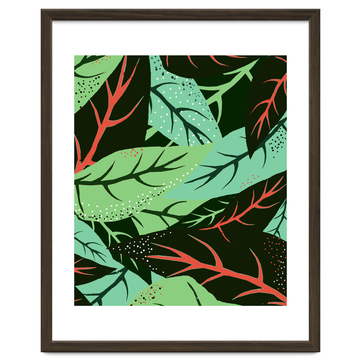 The Dark Jungle | Mystery Eclectic Forest | Maximalist Rainforest Nature Botanical Plants