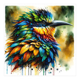 Vibrant Tropical Bird Portrait (Print Only) thumbnail