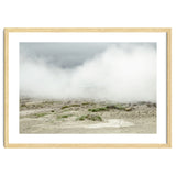 Landscape covered by hot spring steam - Iceland thumbnail