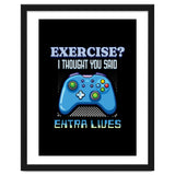 Exercise I Thought You Said Extra Lives – Gamer Humor Gift for Video Game Lovers thumbnail