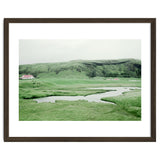 Pond and house in the middle of nowhere - Iceland thumbnail