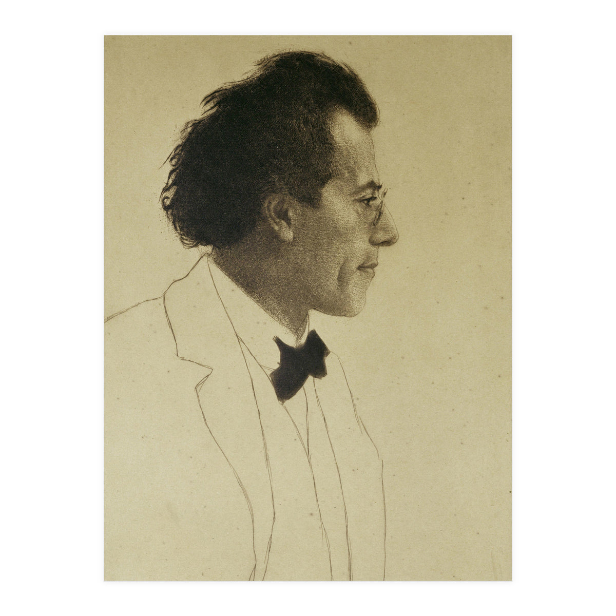 gustav mahler. (Print Only)