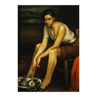 Julio Romero de Torres / 'La chiquita piconera', 1930, Oil on canvas, 100 x 80 cm. (Print Only)