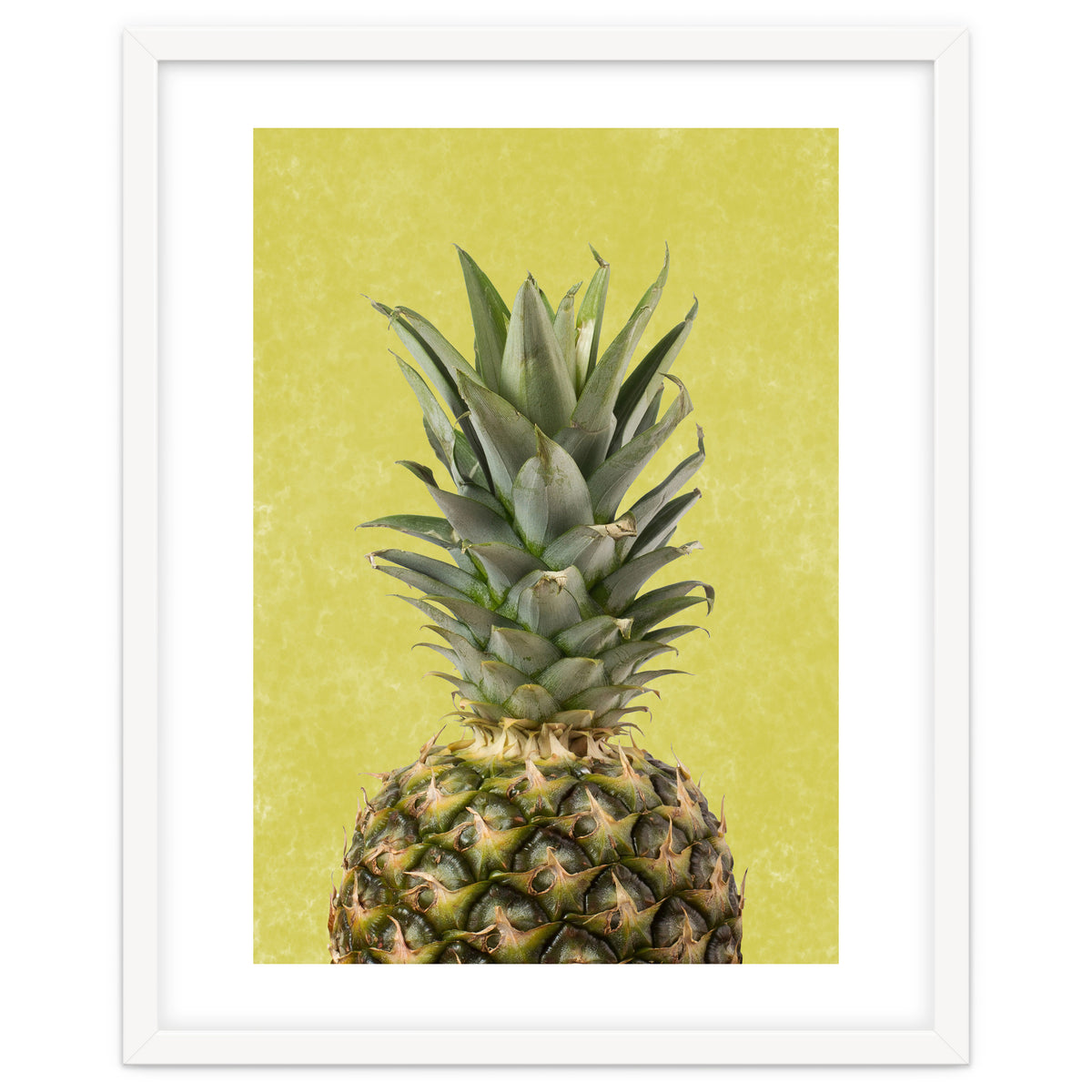 Pineapple Crown, Tropical Summer Fruit Art