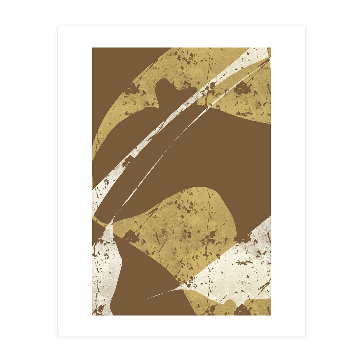 Brown Abstraction (Print Only)