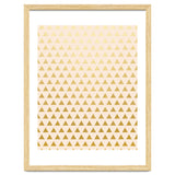 Blush + Gold Triangles #society6 #decor #buyart thumbnail