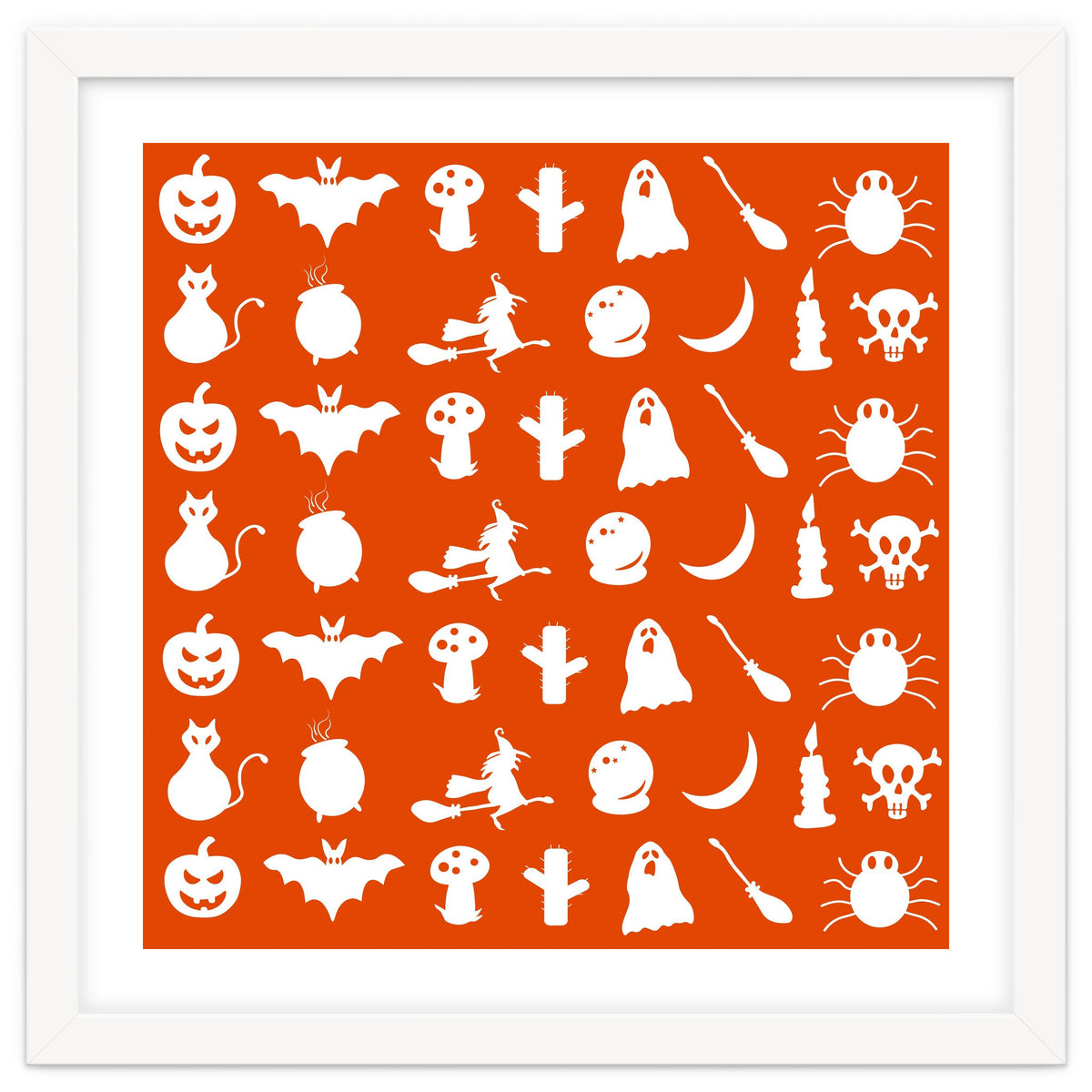 Halloween Icons Pattern