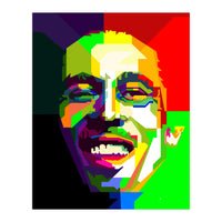 Bob Marley Reggae Icon Pop Art WPAP (Print Only)