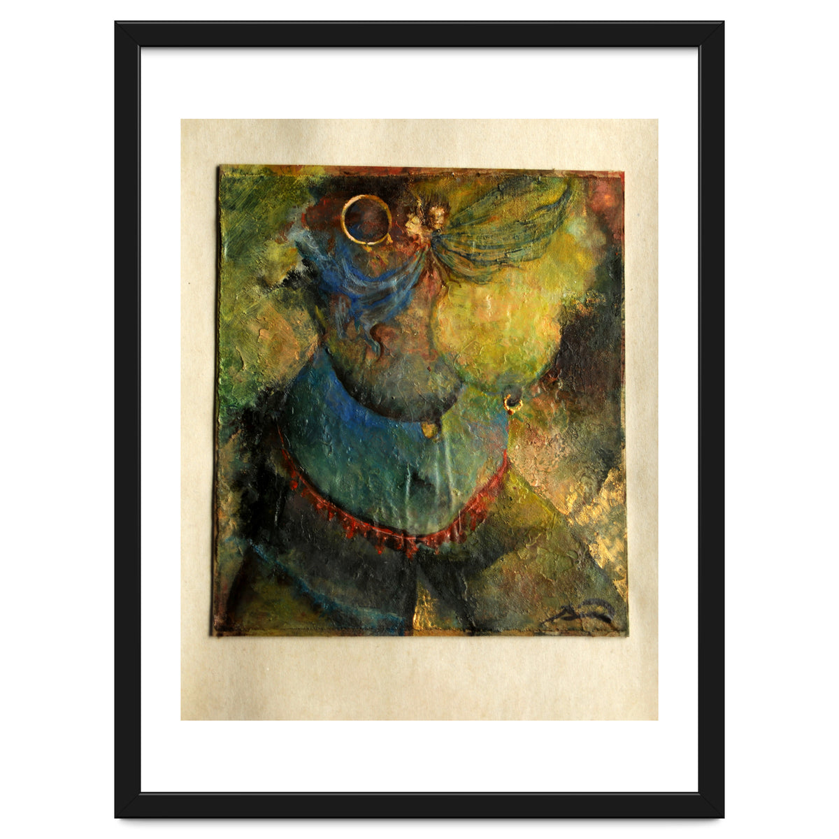 Angels.acryl.25x23cm