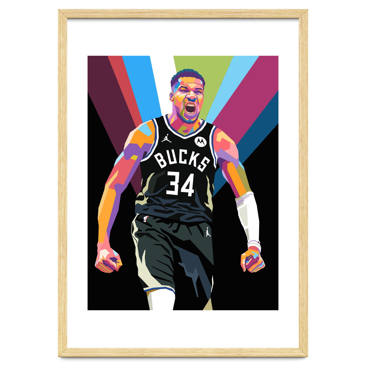Giannis Antetokounmpo art