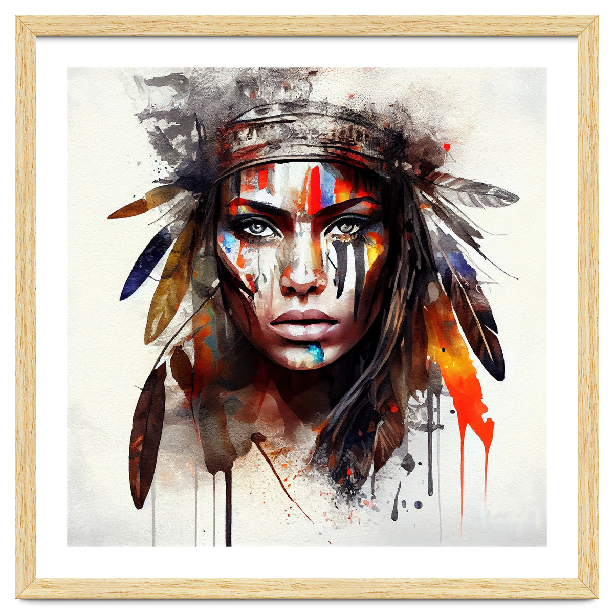 Powerful American Native Woman #7