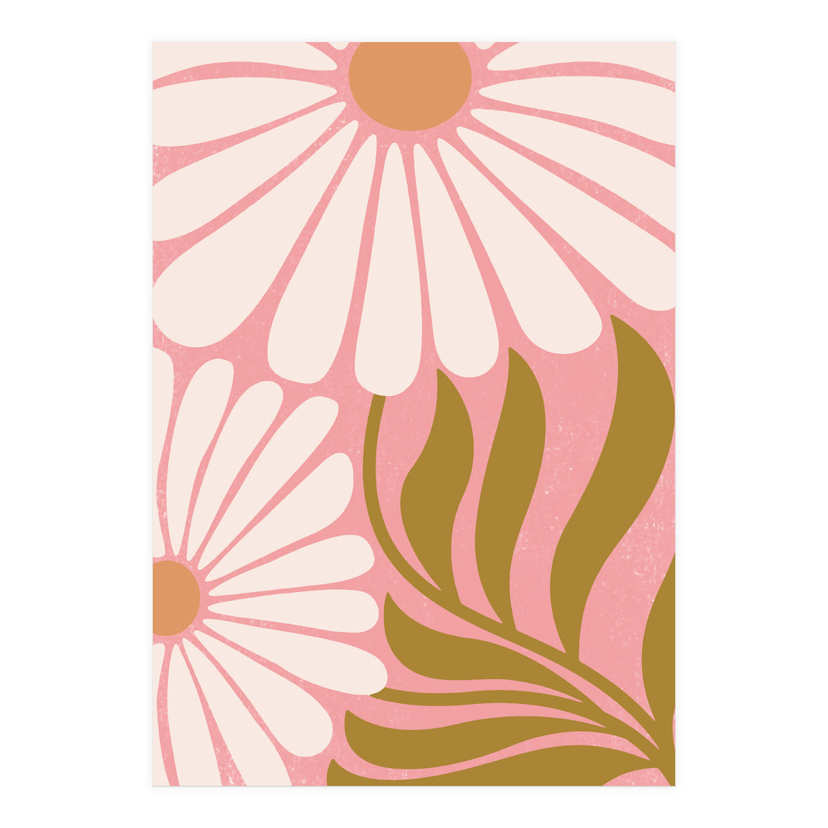 Boho Summer Floral Flower  (Print Only)