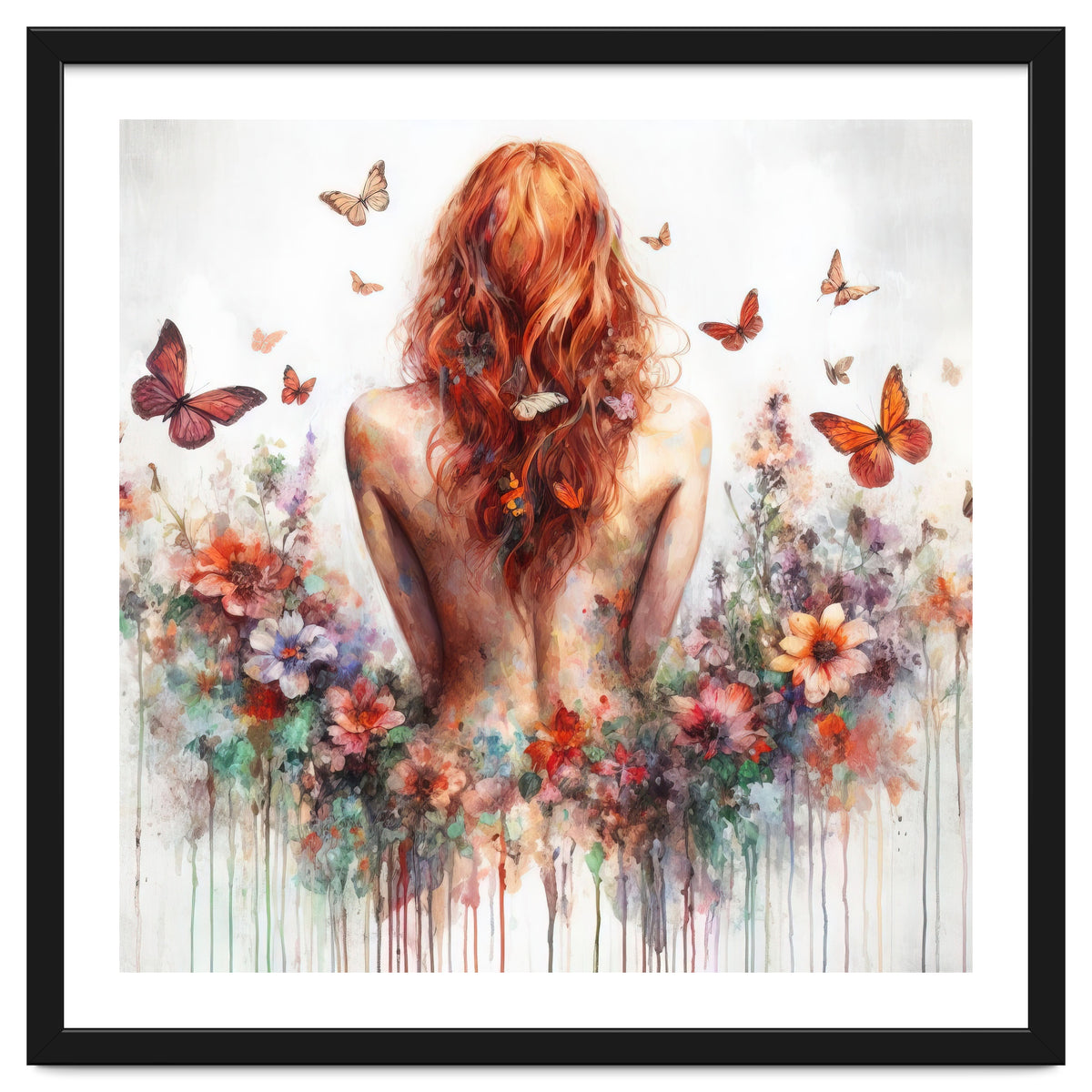 Butterfly Body In Bloom