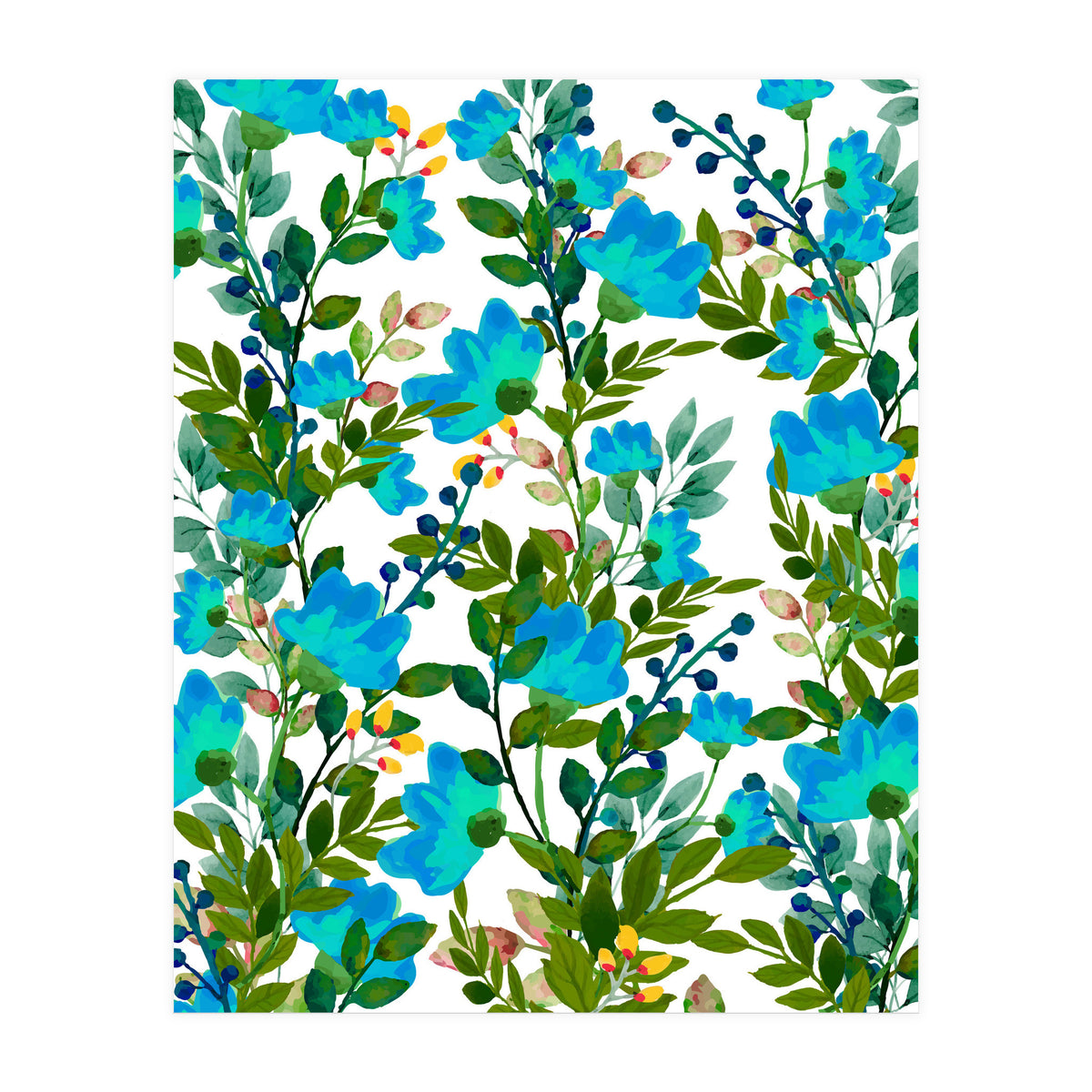 Blue #society6 #decor #buyart (Print Only)