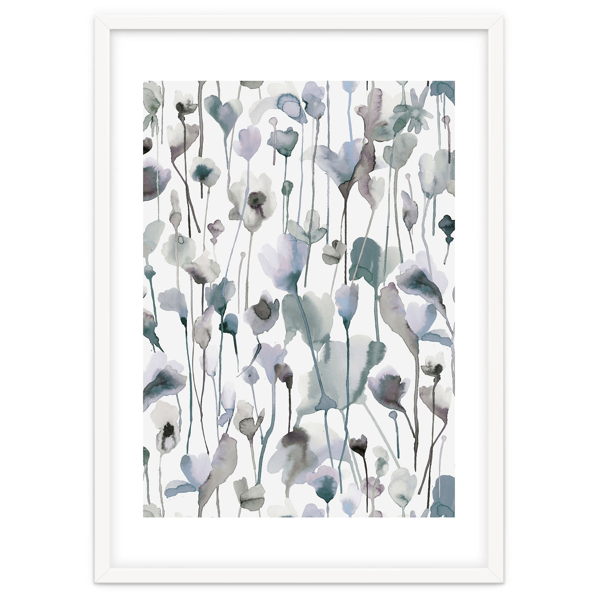 Watercolour Cozy Wild Flowers