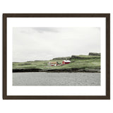 Red house on the shore - Iceland thumbnail