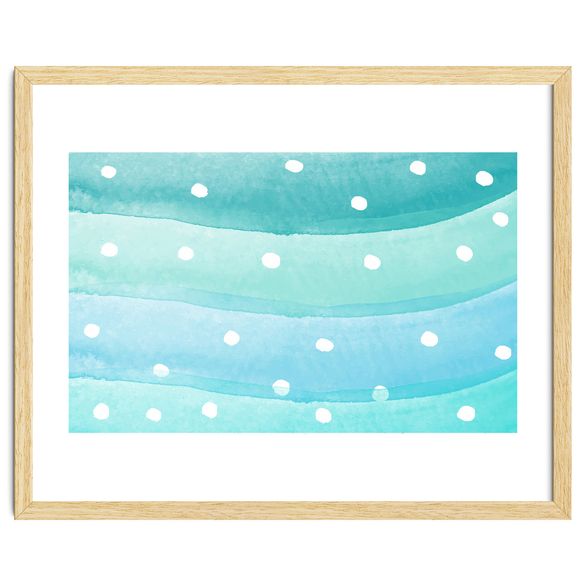 Watercolor Polka
