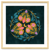 Floral Moths and Moon thumbnail