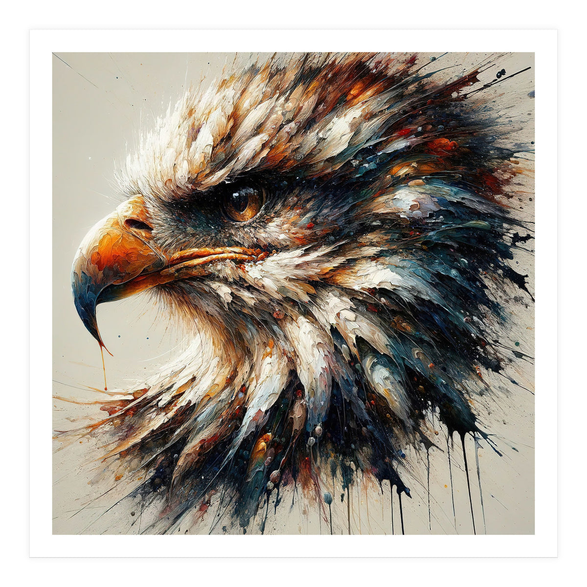 Powerful Eagle (Print Only)