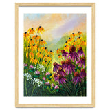 Impasto Wildflower Meadow Painting thumbnail