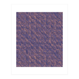 End Of Silence, Dark Purple Neutral Graphic Design, Eclectic Texture Pattern (Print Only) thumbnail