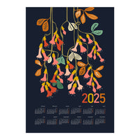 Calendar 2025 fuchsia flower (Print Only)