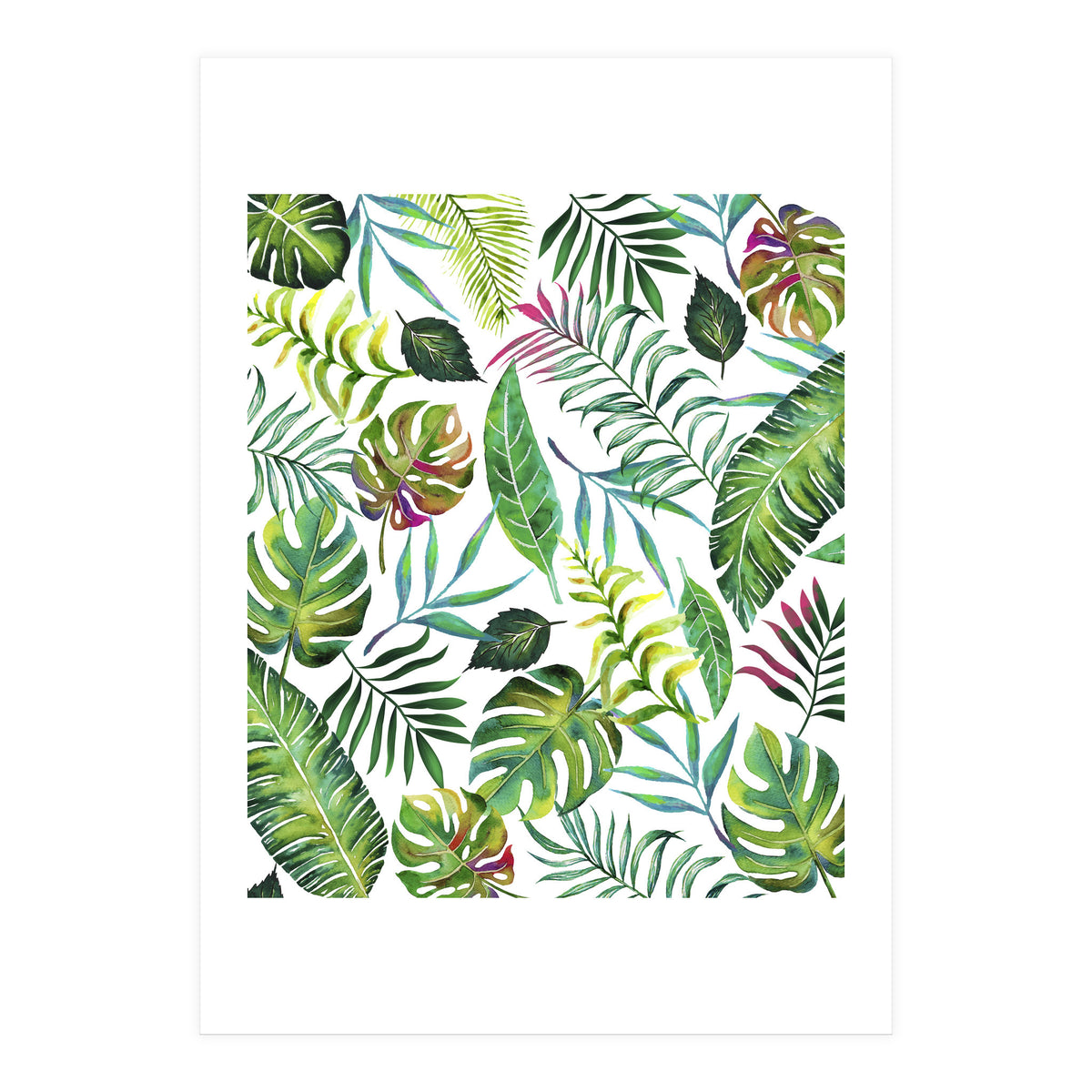 Tropical Flora #society6 #decor #buyart (Print Only)