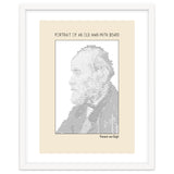 Portrait Of An Old Man With Beard – Ascii Art (vincent Van Gogh) thumbnail