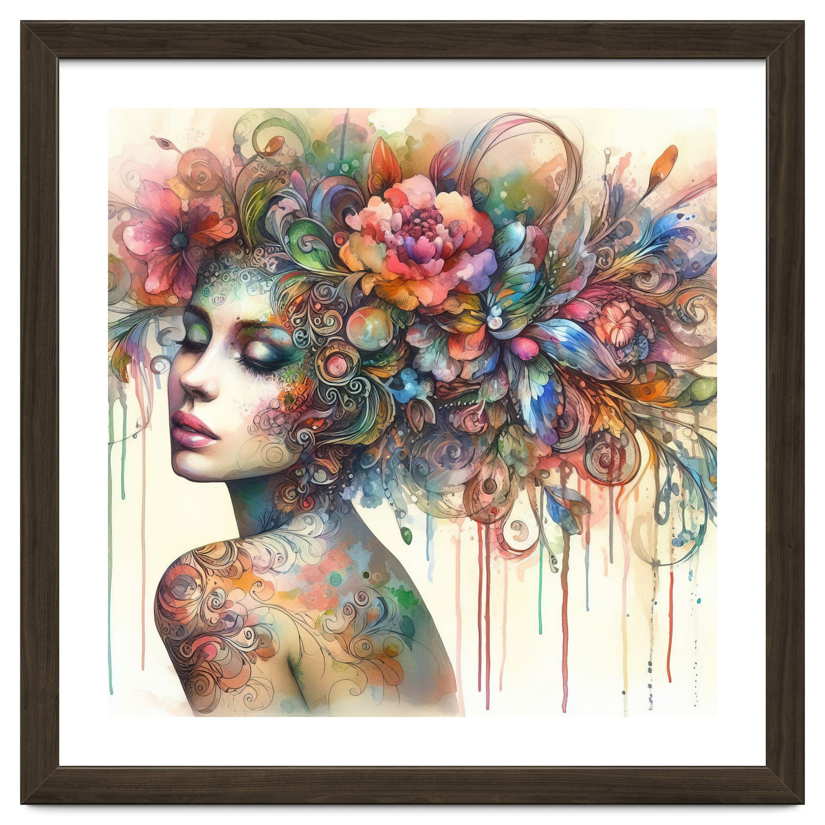 Dreamer with Floral Crown