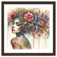 Dreamer with Floral Crown