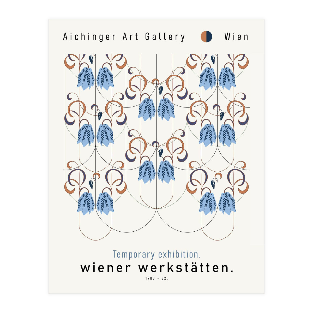 Wiener Werkstätten Exhibition Poster (Print Only)