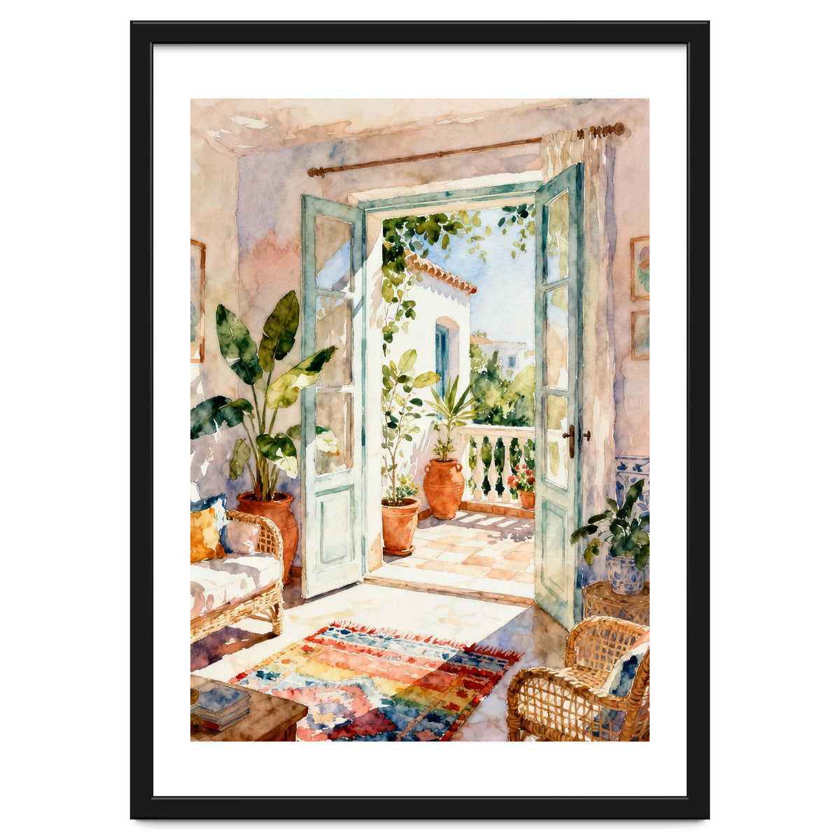 Matisse Inspired Living Room